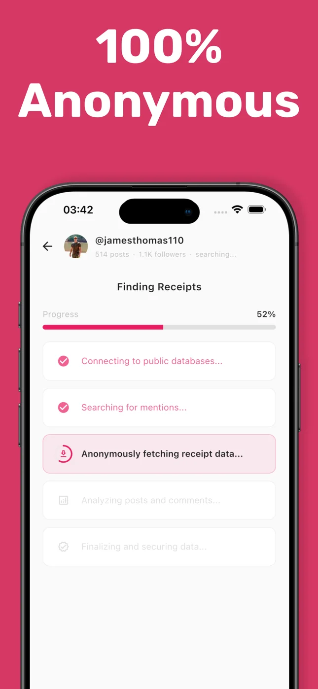 The Receipts: Instagram Comments Finder — Loading Results
