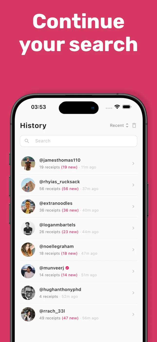 The Receipts: Instagram Tagged Photos — Hidden Activity Found